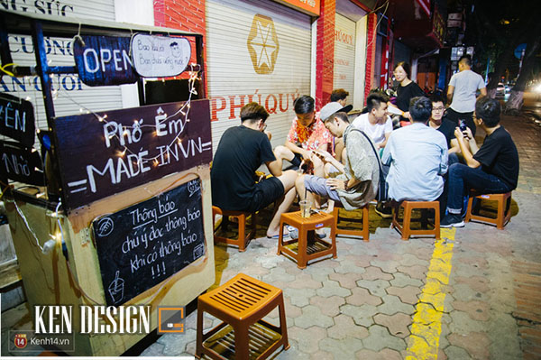 thiết kế quán cafe bình dân